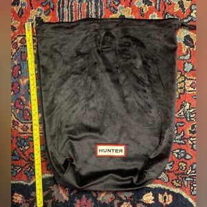 Hunter Black Velvet Pouch
